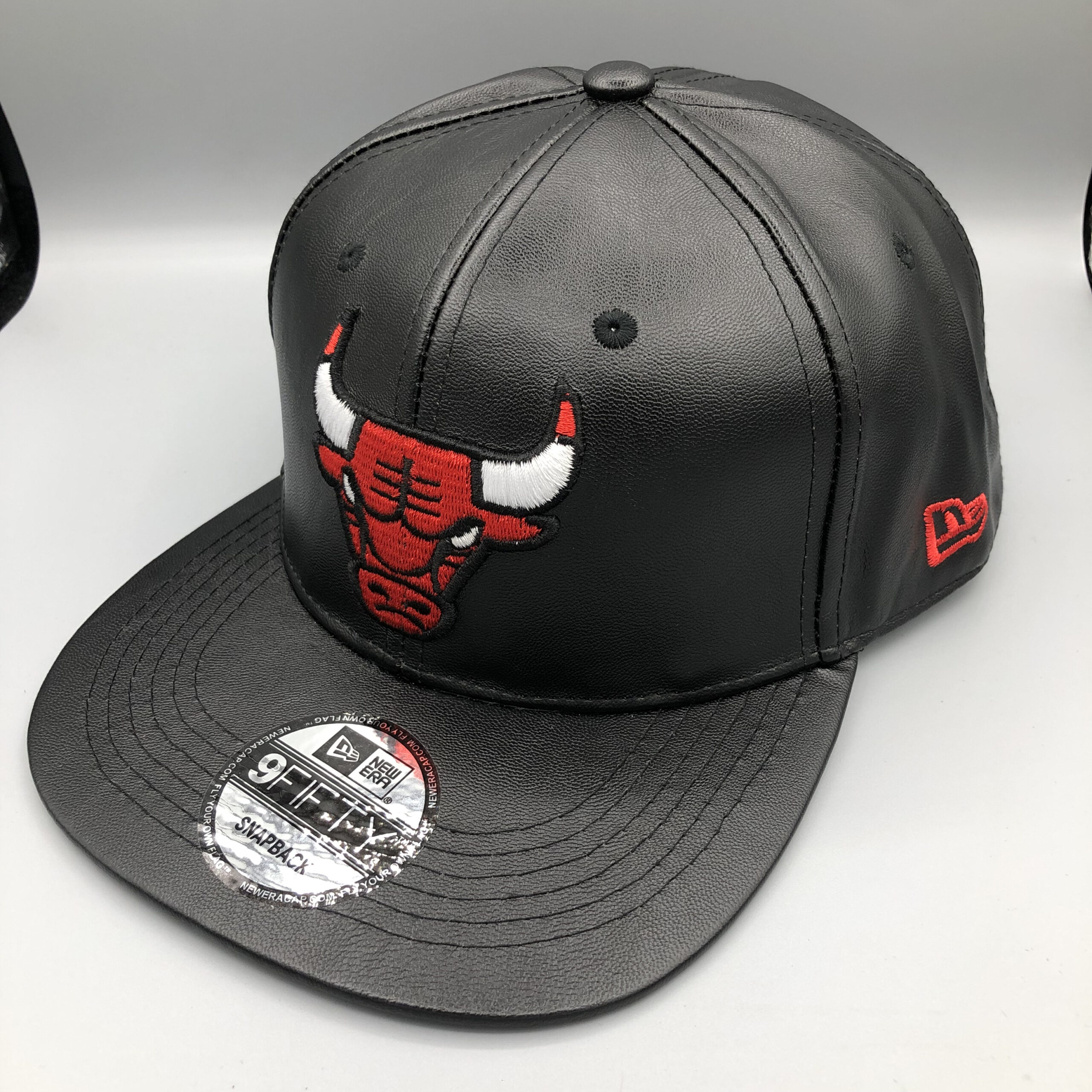Chicago Bulls Black Leather Snap Back Cap – CROWN COLLECTIVES